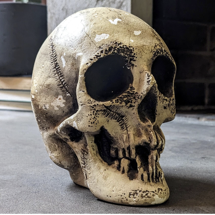 randotti ビンテージ スカル 置物 ディズニー 髑髏 骸骨 義眼 Vintage